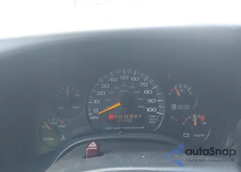 1999 Chevrolet Express z USA, uszkodzony, nr VIN 1GBFG15R2X1012890